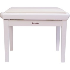 Банкетка для пианино Rockdale RHAPSODY 131 WHITE