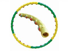 Обруч Larsen HH-01 91 см green/yellow