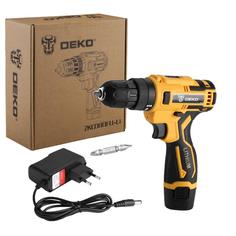 Акк. безударная дрель-шуруповерт DEKO ZKCD80FU-Li SET 1, 20Нм, 1х2.0Ач, з/у 063-4127