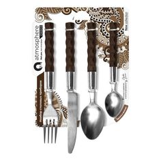 Набор столовых приборов Atmosphere Choco 4 предмета Atmosphere®