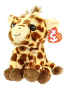 Мягкая игрушка TY Beanie Babies Жираф Peaches, 20 см