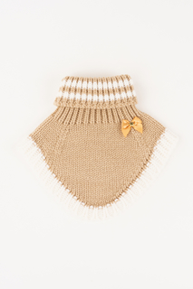 Воротник детский Marhatter, цв. бежевый р-р onesize