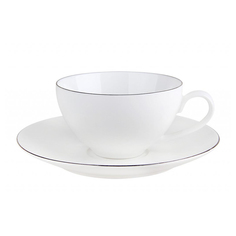 Чайная пара Коралл Jasper 440 мл белая