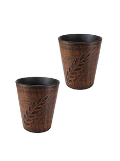 69КАШ121.2 Кашпо Колос 2шт 0,4л Солнечногорская керамика