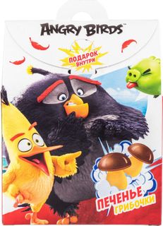 Печенье Angry Birds грибочки с сюрпризом 42 г