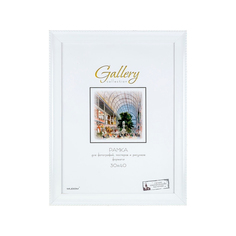 Фоторамка прямоугольная настенная Мирам Gallery белая 30 х 40 см