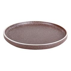 Тарелка обеденная Коралл Terra 21 см коричневая