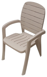 Садовое кресло Hoff Прованс 80383459 gray 58х60х91,5 см