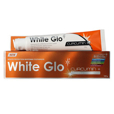 Зубная паста White Glo отбеливающая с куркумином 100 г