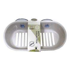 Полка для кухни Absolut home 1553 с присосками белая 23 х 10,5 х 5 см