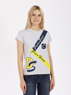 Футболка женская DAIROS GD69301134 серая XS
