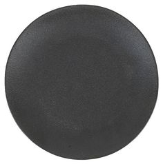 Тарелка акцентная Nouvelle Home Базальт 20,5 см черная