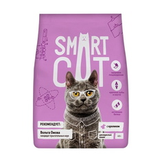 Сухой корм для кошек Smart CAT, кролик, 0.4кг