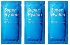 Маска-пенка для лица VT Cosmetics SUPER HYALON BUBBLE SPARKLING BOOSTER 3шт
