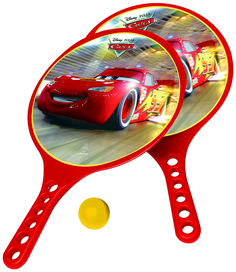 Набор с ракетками для игры на пляже "тачки" 72527wd John