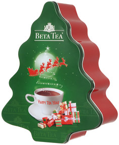 Чай черный Beta Tea Новогодняя елка листовой 125 г