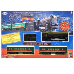 Железная дорога Eztec North pole Express Train set 29 частей 60627
