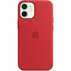 Клип-кейс Apple Silicone Case with MagSafe для iPhone 12 mini (PRODUCT)RED