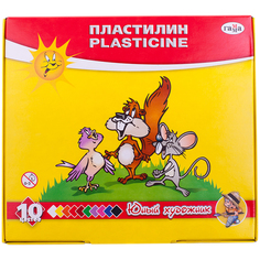 Пластилин Гамма 10 цв. Юный Художник 140 г. 280044 Gamma