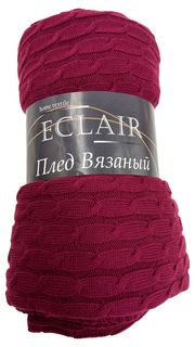 Плед Еclair 150 x 200 см бордовый