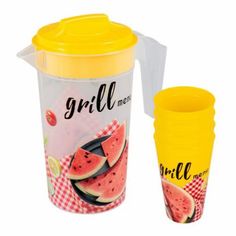Набор Grill Menu кувшин 1,2 л + стаканы 4 шт
