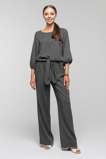 Костюм женский Петербургский Швейный Дом 1443 зеленый 56 RU