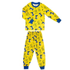 Пижама детская Bonito kids BK3000M цв. желтый р. 104