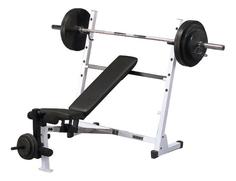 Скамья со стойкой регулируемая Body Solid Powerline POB44