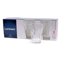 Стаканы для воды и сока Luminarc Shetland Sculpture 3 шт 300 мл