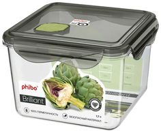 Контейнер пищевой Phibo Brilliant герметичный 1,7 л