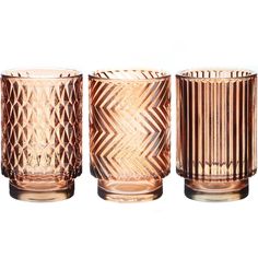 Подсвечник Hakbijl Glass Красный 8,5 х 13 см в ассортименте