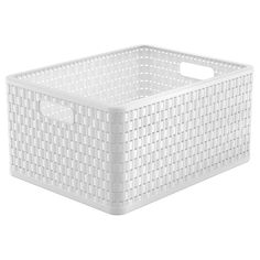 Корзина для непищевых продуктов Rotho Country a4 plus 28 л белая