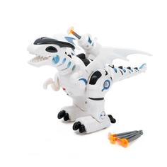 Робот-динозавр "Тиранобот", стреляет, свет, звук, №SL-02765a WOOW TOYS
