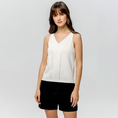 Майка женская Scandica Simple белая 48 RU