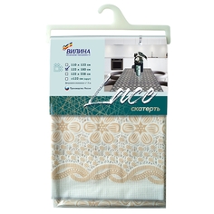 Скатерть столовая Вилина Lace 132 х 180 см ПВХ