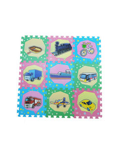 Коврик-пазл Meitoku Транспорт 9 деталей MD-12