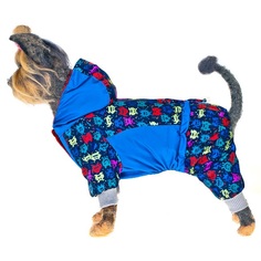 Комбинезон Happy Puppy Пиксель для собак (Сине-голубой, 2)
