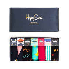 Подарочный набор носков унисекс Happy Socks Happy Socks 7 Days разноцветный 41-46