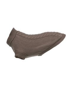 Свитер, попона для собак Trixie Kenton, унисекс, коричневый, M, длина спины 50 см