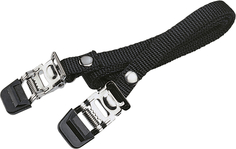 Велосипедные педали туклипсы Bbb Toeclipstraps Bikeandtight нейлон, black