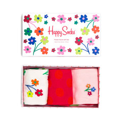 Подарочный набор носков унисекс Happy Socks Happy Socks Flower Gift разноцветный 36-40