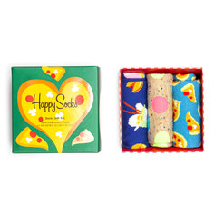 Подарочный набор носков унисекс Happy Socks Happy Socks Pizza Loveразноцветный 41-46