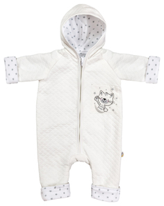 Комбинезон детский Сонный гномик Космокотик молоко 2220/10 62