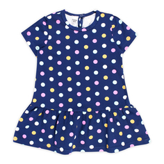 Платье Веселый малыш 282/17/Конфети синий р.98