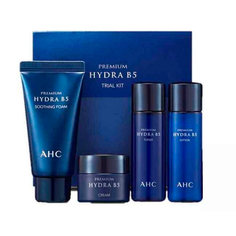Набор миниатюр средств для увлажения кожи лица AHC Premium EX Hydra B5 Trial Kit 4 Items A.H.C