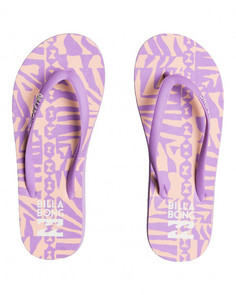 Шлепанцы женские Billabong W9FF12-BIP1-4654 фиолетовые 36 EU