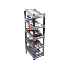 Этажерка для обуви DDStyle 0807 сереая