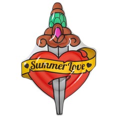 Матрас надувной Bestway Summer Love Tattoo, 198х137 см, 43265, 4730438