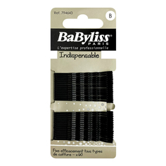 Заколки для волос Babyliss черные B 60 шт