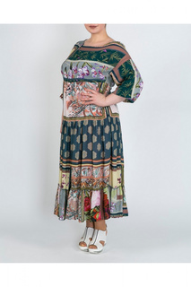Платье женское DONATELLA VIA ROMA 2310_A зеленое L